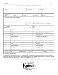 Form PPS5340 Medical and Genetic Information for Child - Kansas, Page 3