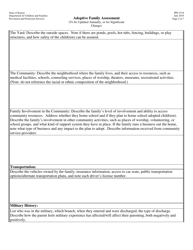 Form PPS5318 Adoptive Family Assessment - Kansas, Page 4