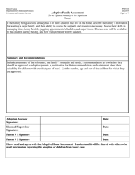 Form PPS5318 Adoptive Family Assessment - Kansas, Page 6