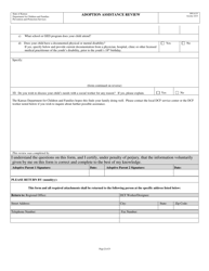 Form PPS6135 Adoption Assistance Review - Kansas, Page 2