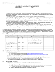 Form PPS6130 Adoption Assistance Agreement - Kansas, Page 2