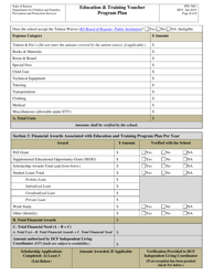 Form PPS7001 Education &amp; Training Voucher Program Plan - Kansas, Page 2