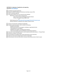 Form FCL051 Application for License to Operate a Residential Facility for Children and Youth - Kansas, Page 3