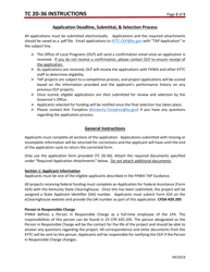 Instructions for Form TC20-36 Transportation Alternatives Program (Tap) Application - Kentucky, Page 2