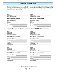 Form CG-2 Distributor License Application - Kentucky, Page 2