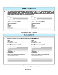 Form CG-2 Distributor License Application - Kentucky, Page 3
