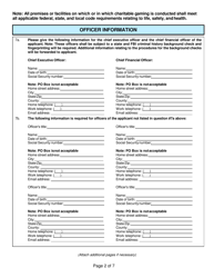 Form CG-4 Facility License Application - Kentucky, Page 2