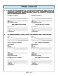 Form CG-3 Manufacturer License Application - Kentucky, Page 2
