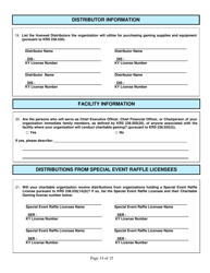 Form CG-1 Charitable Organization License Application - Kentucky, Page 14