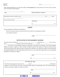 Form AOC-497.2 Petition for Expungement (For Acquittal, Dismissal, or Failure to Indict) - Kentucky, Page 2