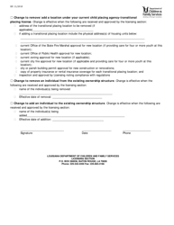 Change of Information Form - Louisiana, Page 2