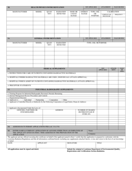 Form DRC11 Application for Radioactive Material License - Louisiana, Page 2