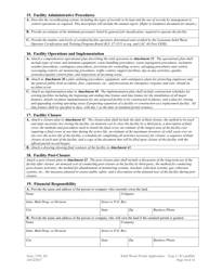 Form 7295 Solid Waste Permit Application - Type I/II Landfills - Louisiana, Page 10