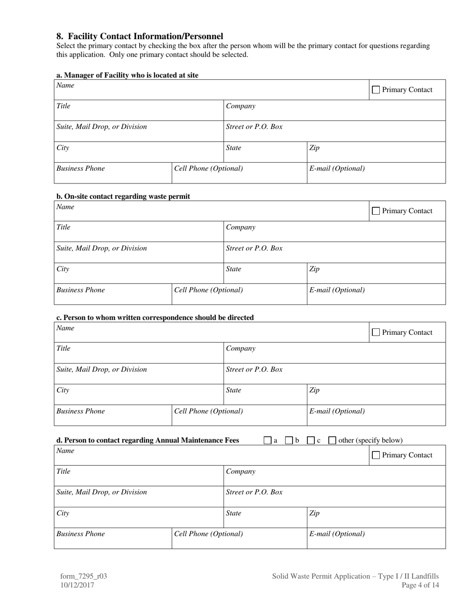 Form 7295 - Fill Out, Sign Online and Download Printable PDF, Louisiana ...