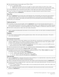 Form 7295 Solid Waste Permit Application - Type I/II Landfills - Louisiana, Page 6