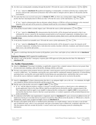 Form 7295 Solid Waste Permit Application - Type I/II Landfills - Louisiana, Page 7