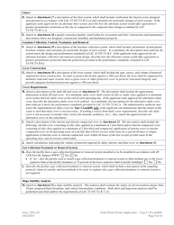 Form 7295 Solid Waste Permit Application - Type I/II Landfills - Louisiana, Page 9