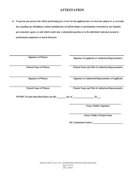 Application to Act as a Independent Review Organization in the State of Louisiana - Louisiana, Page 12