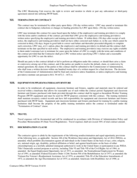 Incumbent Worker Training Program Social Services Contract - Louisiana, Page 6