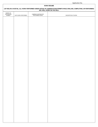 Form UIC-42 Class V Well History and Work Resume Report - Louisiana, Page 2