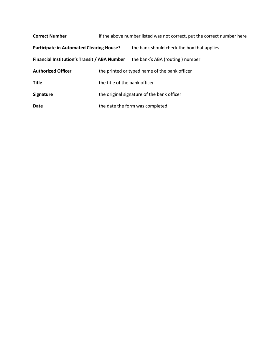 Instructions for Form DPSSP0038 Authorization Agreement for Preauthorized Payments - Louisiana, Page 2