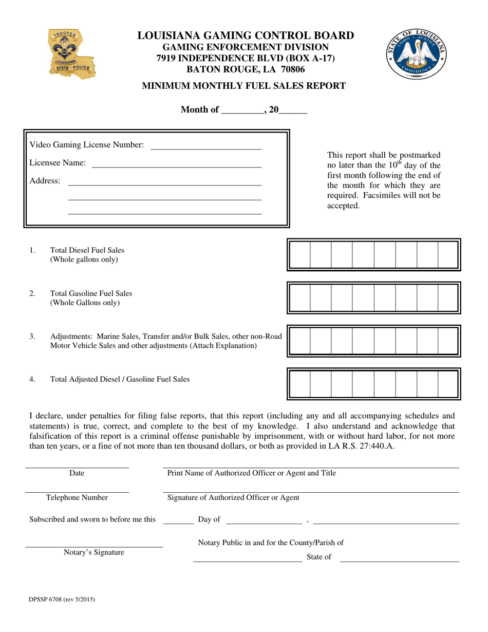 Form DPSSP6708 Fill Out, Sign Online and Download Printable PDF