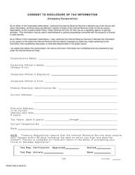 Form DPSSP0094 Part A Corporate State Certification Application - Gaming and Non-gaming Suppliers - Louisiana, Page 14