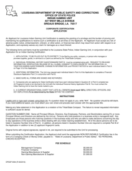 Form DPSSP0094 Part A Corporate State Certification Application - Gaming and Non-gaming Suppliers - Louisiana, Page 2