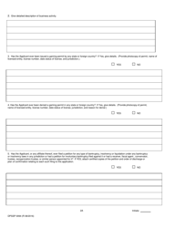 Form DPSSP0094 Part A Corporate State Certification Application - Gaming and Non-gaming Suppliers - Louisiana, Page 4