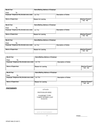 Form DPSSP0092 Gaming Employee Certification Application - Louisiana, Page 13