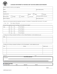 Form DPSSP0092 Gaming Employee Certification Application - Louisiana, Page 21