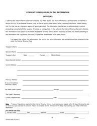 Form DPSSP0092 Gaming Employee Certification Application - Louisiana, Page 22