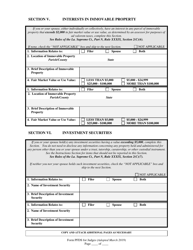 Personal Financial Disclosure Statement for Judges - Louisiana, Page 5
