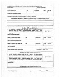Form DPSSP0073 Level II Business Application for a Manufacturer of Slot Machine and Video Draw Poker Devices Permit, Manufacturer of Gaming Equipment Other Than Slot Machines and Video Draw Poker Devices Permit, Gaming Supplier Permit, Non Gaming Supplier Permit - Louisiana, Page 10