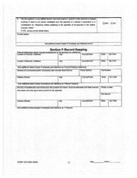 Form DPSSP0073 Level II Business Application for a Manufacturer of Slot Machine and Video Draw Poker Devices Permit, Manufacturer of Gaming Equipment Other Than Slot Machines and Video Draw Poker Devices Permit, Gaming Supplier Permit, Non Gaming Supplier Permit - Louisiana, Page 12