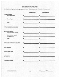 Form DPSSP0073 Level II Business Application for a Manufacturer of Slot Machine and Video Draw Poker Devices Permit, Manufacturer of Gaming Equipment Other Than Slot Machines and Video Draw Poker Devices Permit, Gaming Supplier Permit, Non Gaming Supplier Permit - Louisiana, Page 14