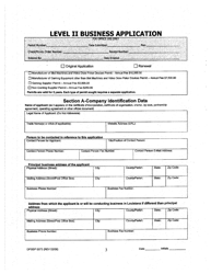 Form DPSSP0073 Level II Business Application for a Manufacturer of Slot Machine and Video Draw Poker Devices Permit, Manufacturer of Gaming Equipment Other Than Slot Machines and Video Draw Poker Devices Permit, Gaming Supplier Permit, Non Gaming Supplier Permit - Louisiana, Page 4