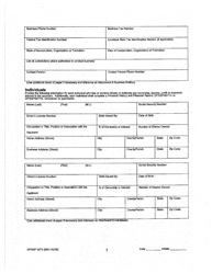 Form DPSSP0073 Level II Business Application for a Manufacturer of Slot Machine and Video Draw Poker Devices Permit, Manufacturer of Gaming Equipment Other Than Slot Machines and Video Draw Poker Devices Permit, Gaming Supplier Permit, Non Gaming Supplier Permit - Louisiana, Page 6