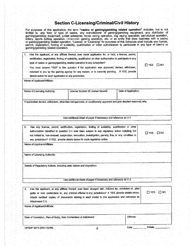 Form DPSSP0073 Level II Business Application for a Manufacturer of Slot Machine and Video Draw Poker Devices Permit, Manufacturer of Gaming Equipment Other Than Slot Machines and Video Draw Poker Devices Permit, Gaming Supplier Permit, Non Gaming Supplier Permit - Louisiana, Page 7