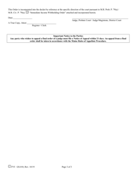 Form GS-018 Guardianship Child Support Order - Maine, Page 3
