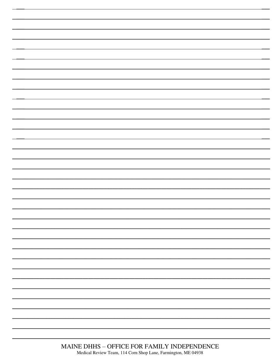 Form SWMA060 Mainecare Disability Determination - Maine, Page 10