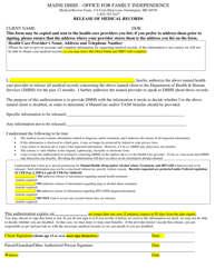 Form SWMA060 Mainecare Disability Determination - Maine, Page 13