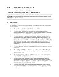 Form MVD-354 Application for Trailer Transit License - Maine, Page 3