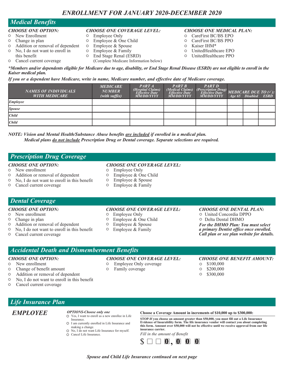 Contractual / Variable Hour Employees - Maryland, Page 3