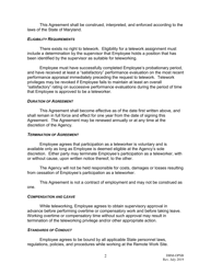 &quot;Teleworking Agreement&quot; - Maryland, Page 2