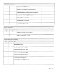 Mcorr Documentation Checklist - Level Ii - Maryland, Page 2