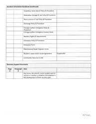 Mcorr Documentation Checklist - Level I - Maryland, Page 3