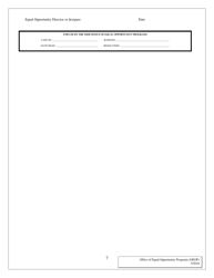 Employment Discrimination/Hostile Work Environment Complaint Form - Maryland, Page 7