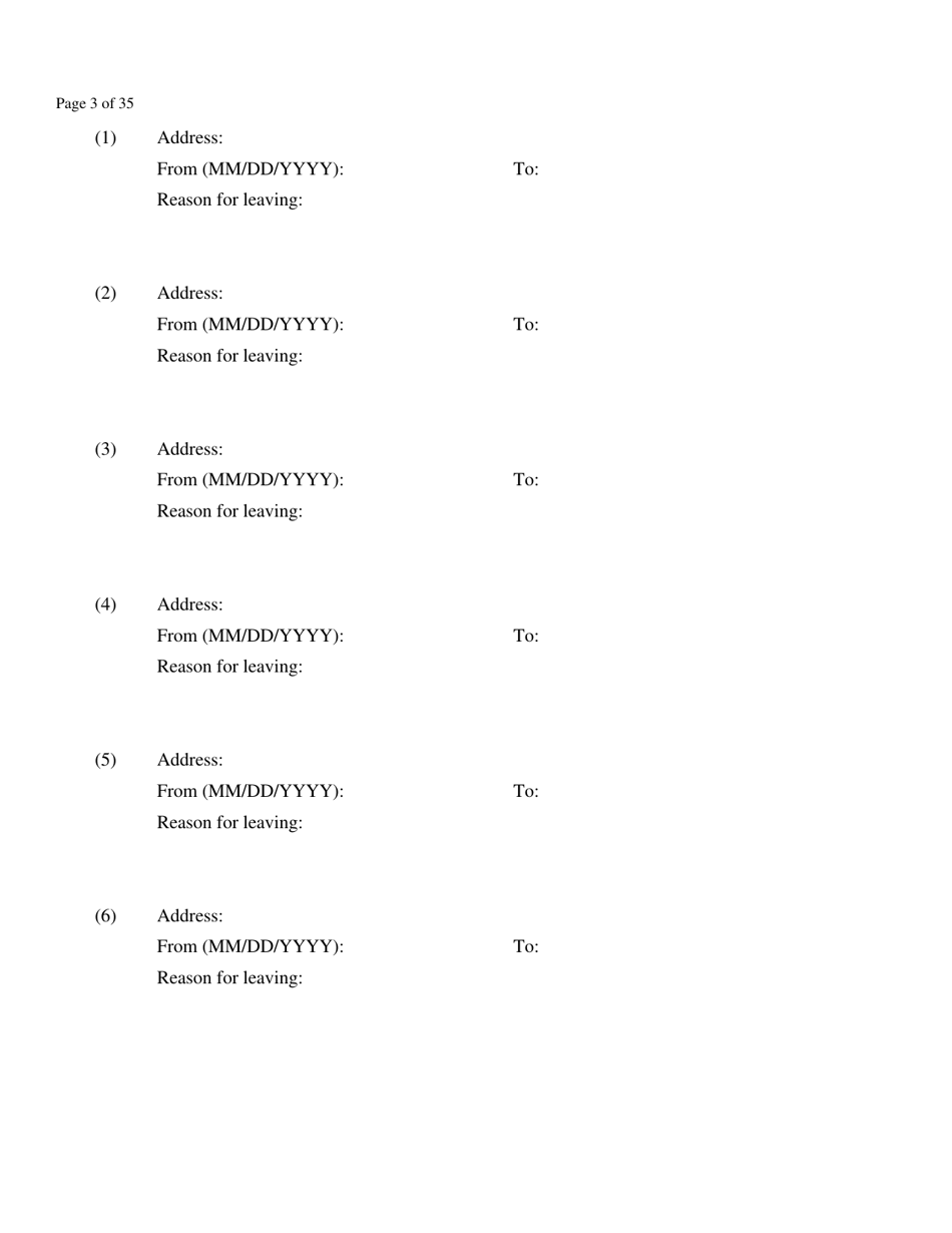 Application for Admission to the Bar of Maryland by Uniform Bar - Maryland, Page 5