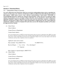 Application for Admission to the Bar of Maryland by Uniform Bar - Maryland, Page 6
